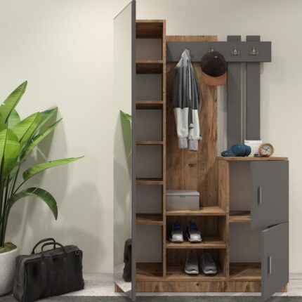 Robin Home Lenka Vestiyer Portmanto Ayakkabılık - Görsel 3