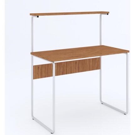 Dehalimited G Masa 100X50 Metal Iskeletli Parlak Bambu Yüzey Kahve-Çay Mutfak Masası - Görsel 2