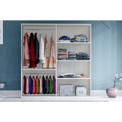 Metalia Gm 050 4 Kapılı Beyaz Gardırop - Görsel 3