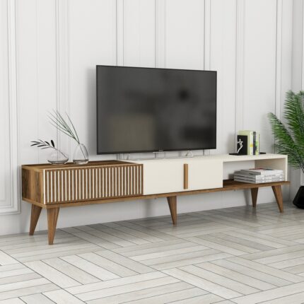 Variant Mobilya Variant Milan Alt Tv Ünitesi - Ceviz / Krem - Görsel 3