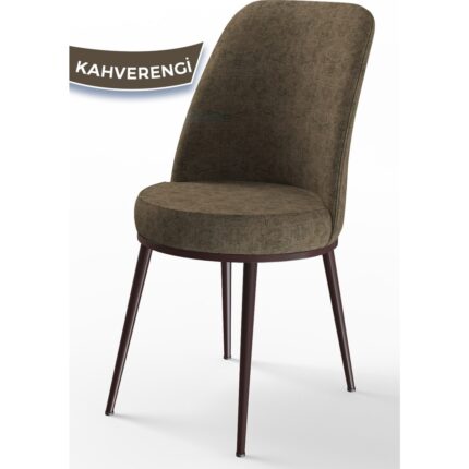 Canisa Concept Kor Serisi  Barok Ahşap Desen  70X114 Açılabilir Mutfak Masa Takımı, 6 Adet Sandalye - Görsel 4