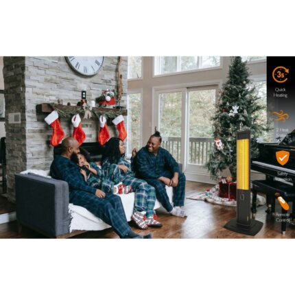 Mirkraft Energy 2500 Watt Elektrikli Isıtıcısı Uzaktan Kumanda ile 4 Isı Ayarı - Görsel 5