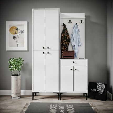 Venatto Paris White Portmanto - Görsel 2