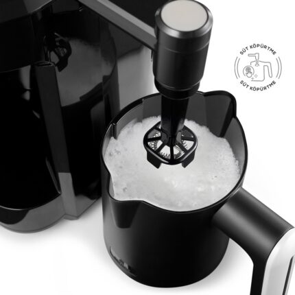 Karaca Hatır Barista Cappuccino ve Türk Kahve Makinesi Pearl White - Görsel 4