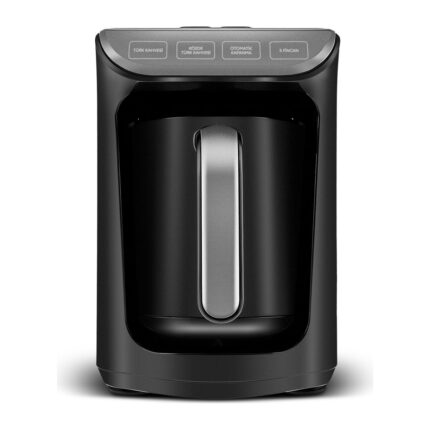 Karaca Hatır Közde Türk Kahvesi ve Türk Kahve Makinesi Antrasit 5 Fincan Kapasiteli Bol Köpüklü - Görsel 3