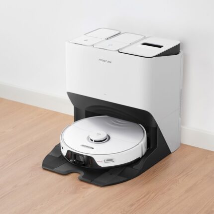 Roborock S8 Pro Ultra İstasyonlu Robot Süpürge-Beyaz