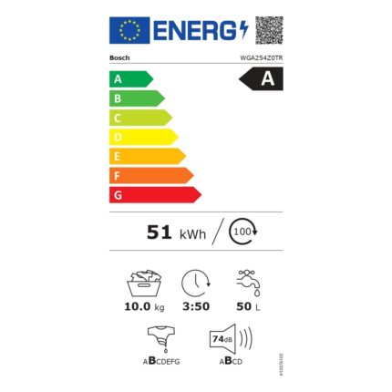 Bosch WGA254Z0TR Serie 4 Çamaşır Makinesi 10 kg 1400 Dev./dak. - Görsel 4