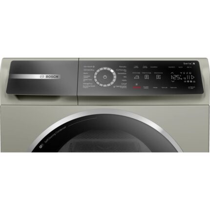 BOSCH Serie 8 Isı Pompalı Kurutma Makinesi 9 kg Gümüş - Görsel 2