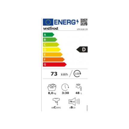 Vestfrost 8 kg Çamaşır Kurutma Makinesi Vfr 8102 Km - Görsel 2
