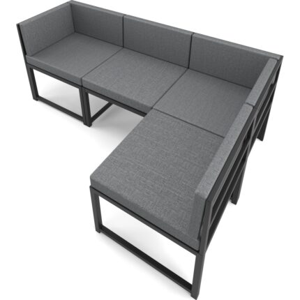 Wood House Ceylin 4'lü Koltuk Takımı (MUTFAK,BAHÇE,BALKON,OTURMA ODASI) - Görsel 5