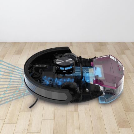 Blaupunkt S10 Robomaster Robot Süpürge – 3000 Pa Güçlü Emiş, Akıllı Haritalama ve Telefonla Kontrol, Sert Zeminler İçin - Görsel 2