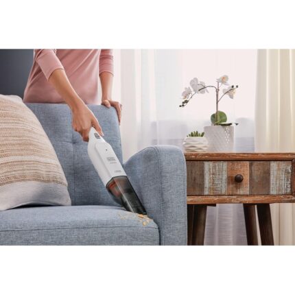 Black & Decker HLVC315B11-QW Slim Şarjlı El Süpürgesi (12 V, 1,5 Ah, Şarj Istasyonu, Aralık Başlığı ve Döşeme Başlığı - Görsel 2