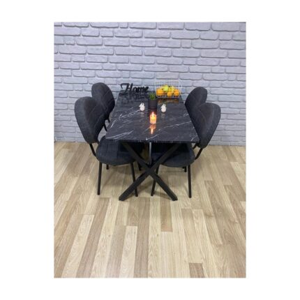Bambeds Mobilya Masa Takımı Yemek Masası 70X110  4 Sandalye - Görsel 3