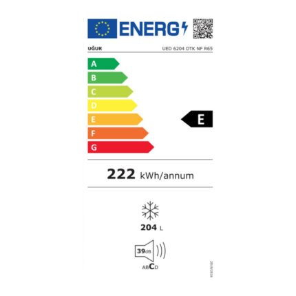 Uğur Ued 6204 Dtk Nf R65 6 Çekmeceli No-Frost Derin Dondurucu - Görsel 4