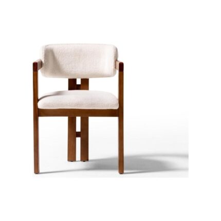 Gazzini Furniture Narvik Iskandinav Still T Model Ahşap Sandalye - Görsel 3