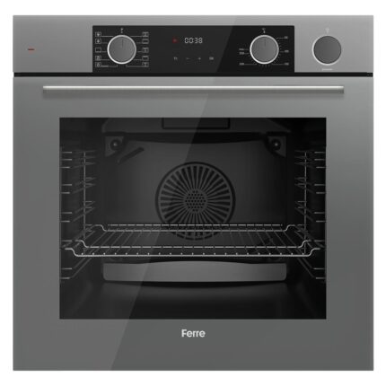 Ferre Steamart Ss Serisi Gri Set (SS208 + XE64CPR +D065 ) - Kare Emaye Izgara - Görsel 3