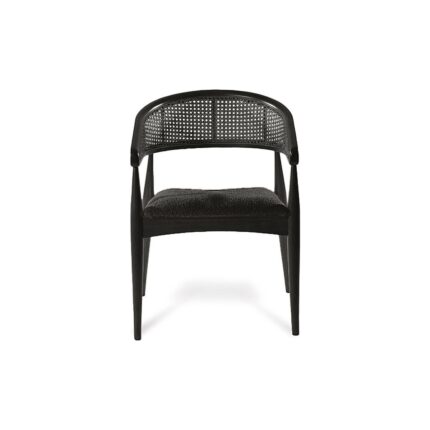 Gazzini Furniture Gazel hazeranlı ahşap bohem sandalye