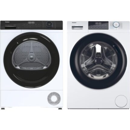 Haier HW100-BP14929A-S Çamaşır MAKINESI-HD100-A2939E-TR 10 kg Wi-Fi Bağlantılı Isı Pompalı Kurutma Makinesi 10 kg