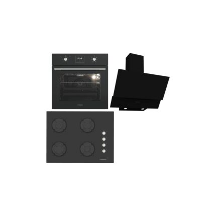 Termikel Ankastre Set (Bo O64D5C B + Bh P7144C B + Ch C6532C Bb)