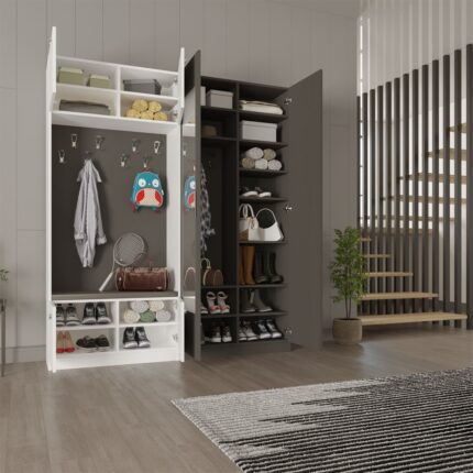 Asra Trend Vestiyer ve Portmanto V-02 180 cm - Görsel 2