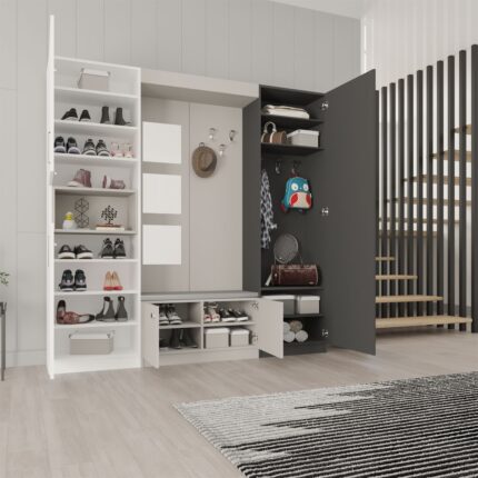 Asra Trend Vestiyer & Portmanto V-05 (210 cm ) - Görsel 2