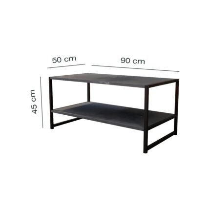 Barin Design Modern & Şık Orta Sehpa  Metal Çerçeve ile Dayanıklı Tasarım, Minimalist ve Fonksiyonel, Salon ,ofis - Görsel 4