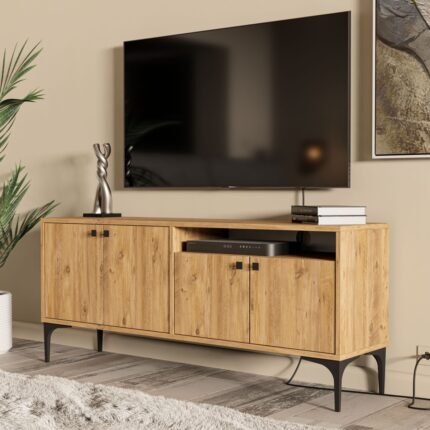 Mezza 1540 Artemıs 139 cm Tv Ünitesi Atlantik Çam