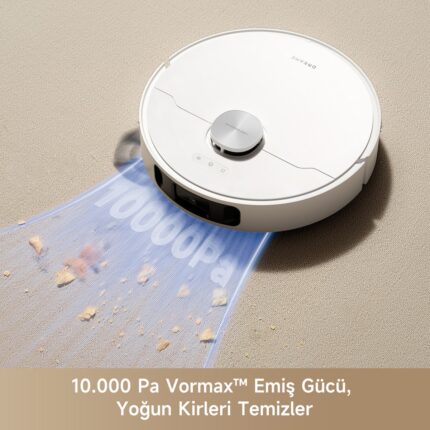 Dreame L10s Ultra Gen 2 Robot Süpürge Beyaz, 10.000Pa Emiş Gücü - Görsel 3