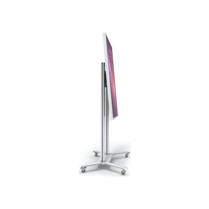 Cletech Tekerlekli Döner TV / Monitör / Akıllı Tahta Standı Sehpası 55"-75" Flip - Görsel 3