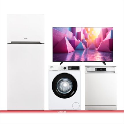 Vestel Beyaz Eşya Paketi Çeyiz Seti (NF52111, 50UV9750, CMI 96301, BM 4212)