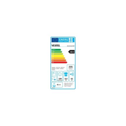 Vestel  KM 87202 WIFI 8 kg Kurutma Makinesi - Görsel 2