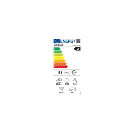 Windsor CM 10WS122 INV A Enerji Sınıfı  10 kg 1200 Devir Inverter Çamaşır Makinesi - Görsel 2