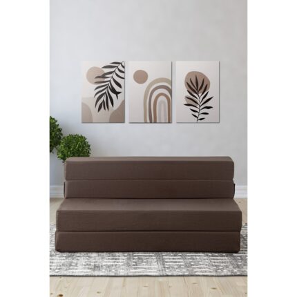 Homedius Valeria Katlanır Yatak Olabilen Koltuk Yüksek Dansiteli Sünger 125x200 cm Konforlu Tasarım