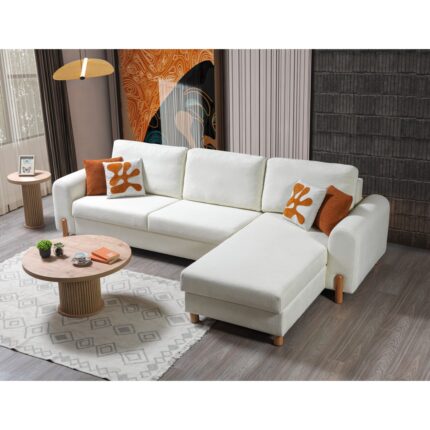 Dekorbizden Parla Yataklı Sandıklı Köşe Koltuk 272-195 - Görsel 2
