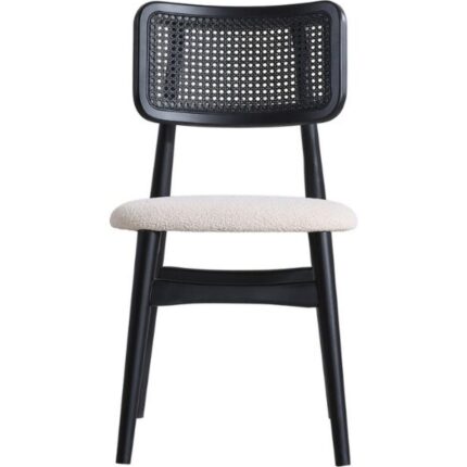Gazzini Furniture Helios Hazeranlı Ahşap Bohem Sandalye