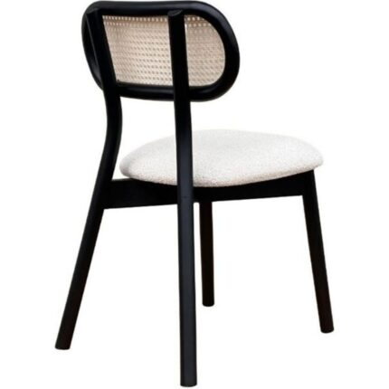 Gazzini Furniture Orpheus Bambu Hasırlı Ahşap Sandalye - Görsel 3