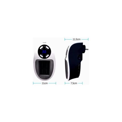 Powermaster PM-20327 500 Watt Priz Tipi Uzaktan Kumandalı Taşınabilir Isıtıcı (Zamanlayıcı - Otomatik Kapanma) - Görsel 2