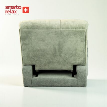Smarto Relax TV Koltuğu Berjer – New York Serisi, Sabit Modern Baba Koltuğu, Ergonomik Sırt Destekli Tasarım, Kadife/Şönil Kumaş, Dekoratif Tekli Koltuk (Salon/Oturma Odası) - Görsel 5