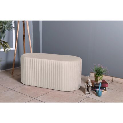 Gazzini Furniture Velutto Lungo Lounge Puf - Görsel 2