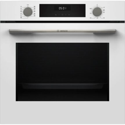 Bosch Beyaz 3 lü Ankastre Set 339 ( HUA717BV0T - POP6C2P30O - DWK63PJ20T ) - Buhar Destekli - Fırın Matı ile - Görsel 2