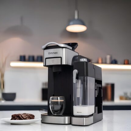 Omnex Ox-Pro2 Espresso Kahve Makinesi 20 Bar Kapsül & Öğütülmüş Kahve, Süt Köpürtücü Latte Cappuccino - Görsel 2