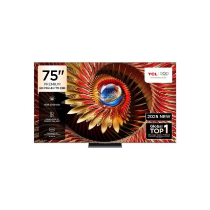 TCL 75C8K 75'' 189 Ekran Uydu Alıcılı 4K Ultra HD Google QD MiniLED TV