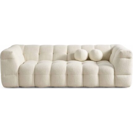 Showdeko Amsterdam 3 Seater Sofa + Pouf - Görsel 5