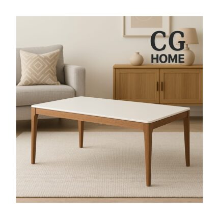 Cg Home Mono Orta Sehpa %100 Ahşap Lake Boya