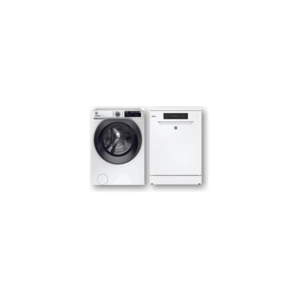 Hoover2'li Beyaz Eşya Seti Bulaşık+Kurutmalı Çamaşır Makinesi 11 kg (Hf 5B2S1PW-17-HDQ 4119AMBS/1-S)