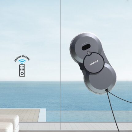 Polosmart PSH22 Cam Temizleme Robotu Ultrasonik Su Spreyli Akıllı Navigasyonlu Uzaktan Kumandalı - Görsel 5