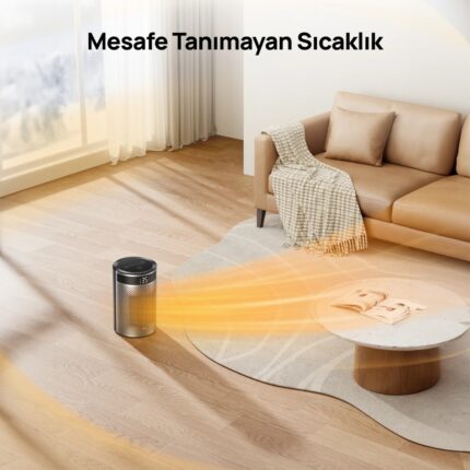 Dreo Atom 416 Akıllı Elektrikli Isıtıcı – Hızlı Isıtma, Sessiz Çalışma, Enerji Tasarruflu Kompakt Tasarım - Görsel 5