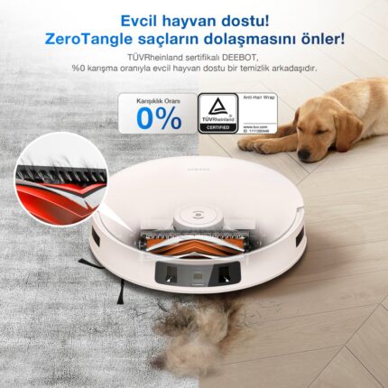 “Ecovacs Deebot T30 Pro Omni Akıllı Robot Süpürge ve Paspas - Görsel 4