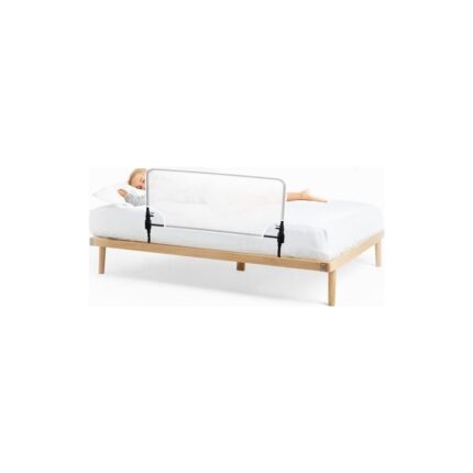 Mena Rise Baby - Desensiz Beyaz Fileli Katlanabilir Yatak Bariyeri 90CM