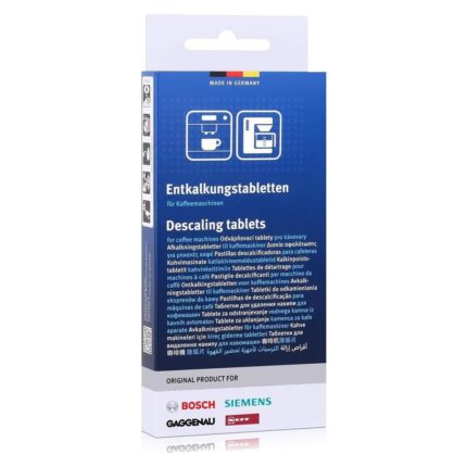 Siemens 311819 00311819 Orijinal 3 x Kireç Çözücü Tab Entkalkungstabletten Entkalkertabletten Temizlik 2 In1 Calc + Protect, Kısmen Eq. 5 Eq. 6 Eq. 7 Eq. 8 Kahve Otomatı Kahve Makinesi Kahve Makinesi